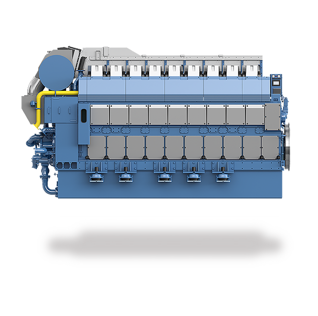 Bergen B36:45L gas engine